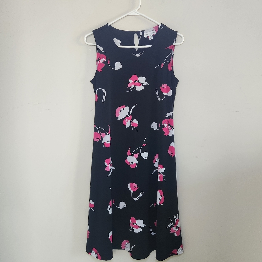Women's Susan Graver Floral Print Dress Sz Medium